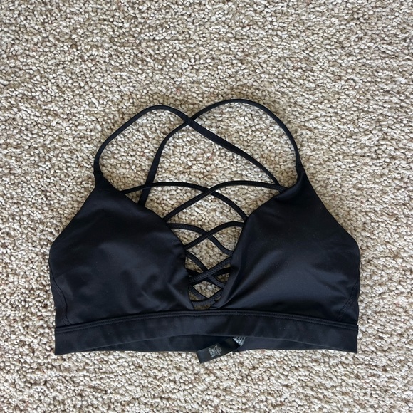 Victoria’s Secret Black Strappy Bralette - Picture 1 of 4